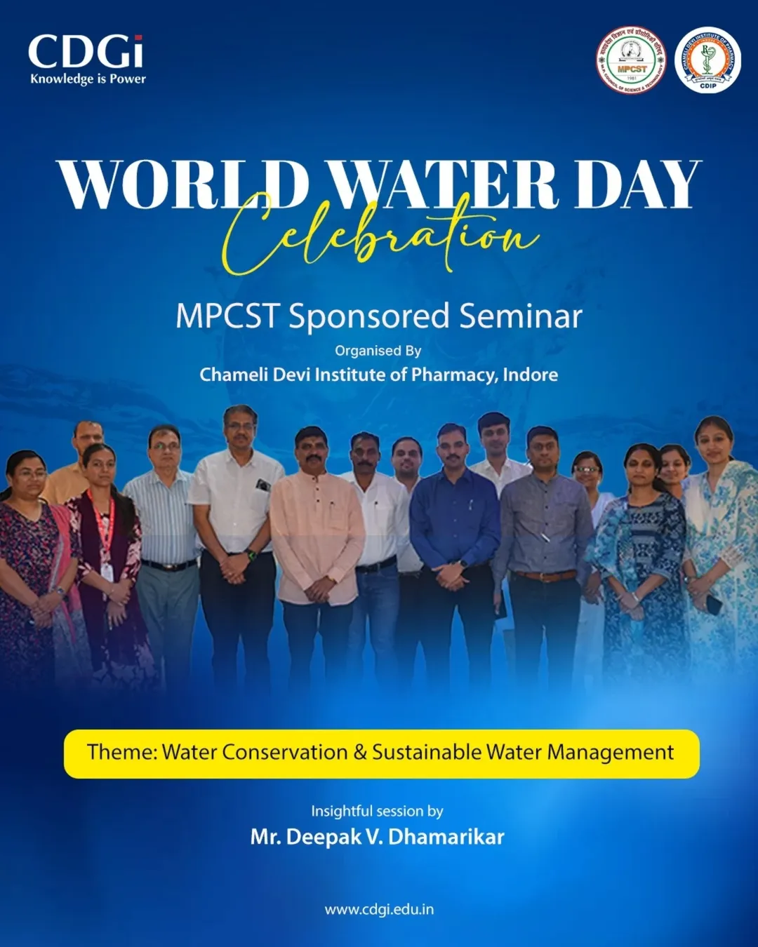World Water Day Celebration (Pharmacy)